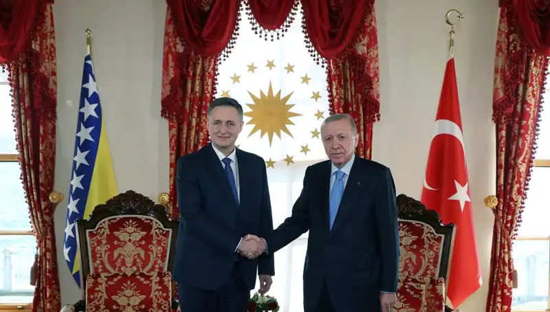 Cumhurbaşkanı Erdoğan, Bosna Hersek Yetkilisi Becirovic ile Tarihi Görüşme Gerçekleştirdi