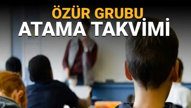 Öğretmenlerin Yer Değiştirme Duyurusu: Özür Grubu Atama Başvuruları Ne Zaman?