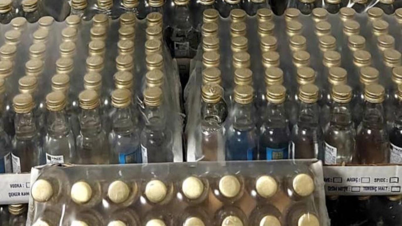 Çengel Operasyonunda 40 Bin Litre Sahte İçki Bulundu