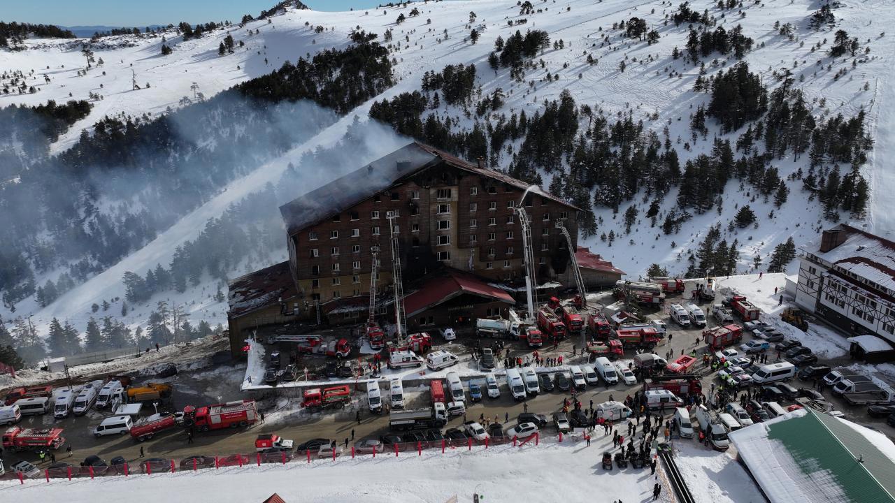 Kartalkaya'daki Oteli Yangını ile İlgili 6 Zanlı Tutuklandı