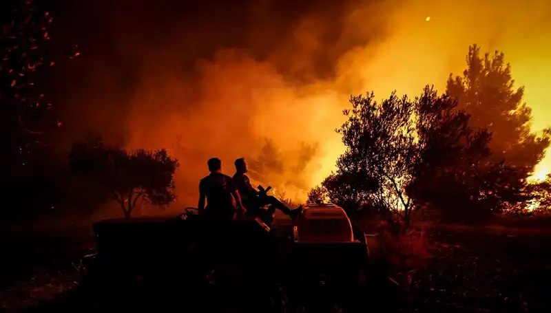 Çanakkale'de Orman Yangını: 785 Kişi Acil Tahliye Edildi