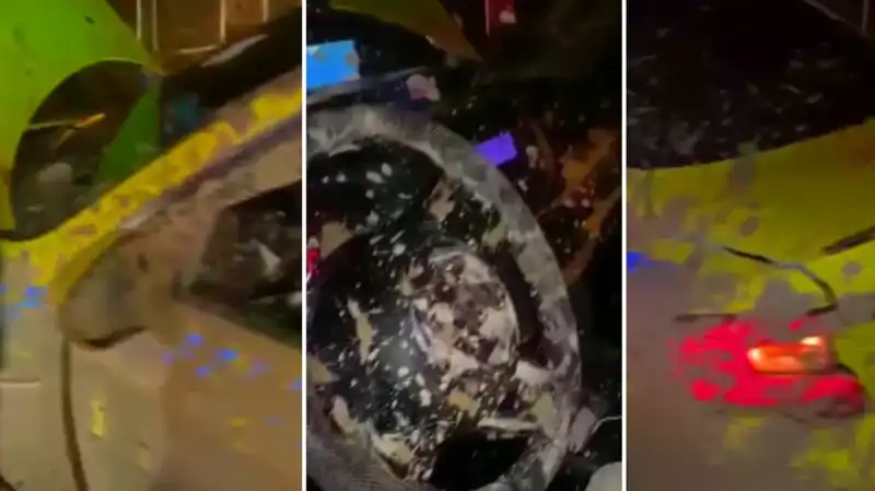 İstanbul'da Taksi Kaçışı: Çamura Saplanan Araçta Skandal Anlar!