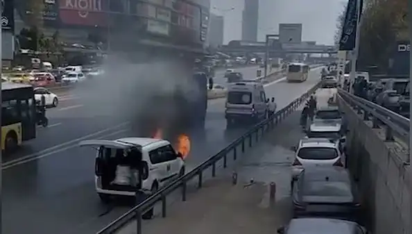 TOMA ile Müdahale: Yanan Araçta Olay Anı ve Sonrası