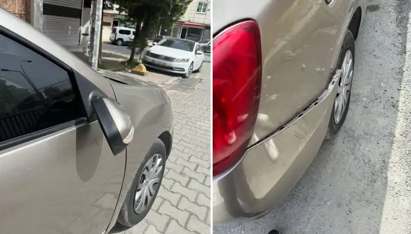 Motosikletli Maganda, Sokakları Gerilime Boğdu: Otomobilin Aynasını Kırıp Kavgaya Çağırdı