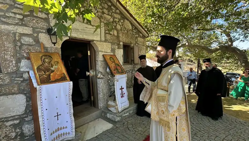 Bozcaada'da Unutulmaz Aya Paraskevi Günü Ayini Gerçekleşti