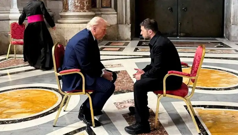 Zelenski'den Trump için Çarpıcı Açıklama: Vatikan'da En İyi Görüşme Gerçekleşti