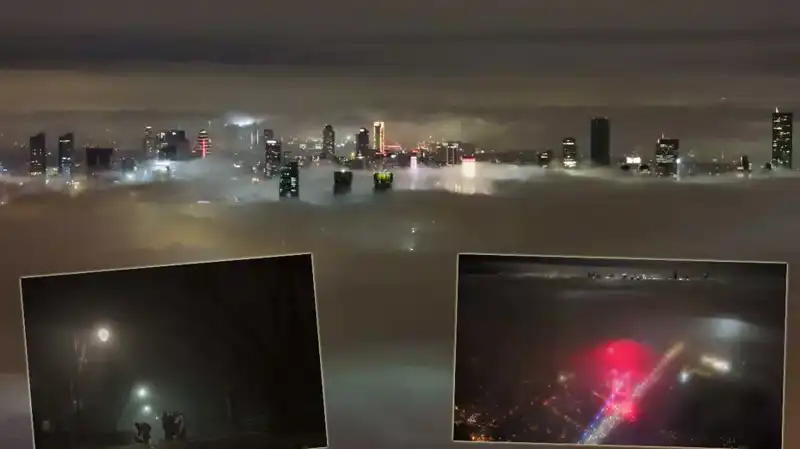 İstanbul'u Saran Sıcak Sis: Görsel Bir Şölen