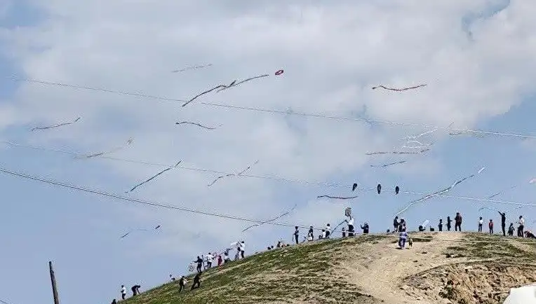 Uçurtma Şöleni: Renklerin Dansı Gökyüzünü Süsledi!