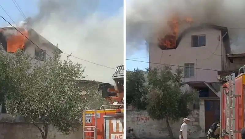Hatay'da Korkunç Yangın: 3 Yaşındaki Çocuk Hastaneye Kaldırıldı!