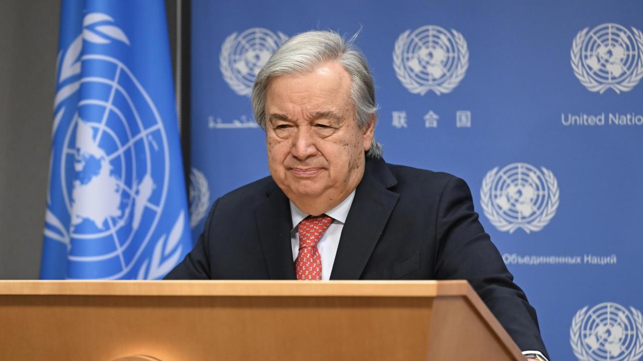 Guterres'ten Suriye'ye tarihi fırsat uyarısı