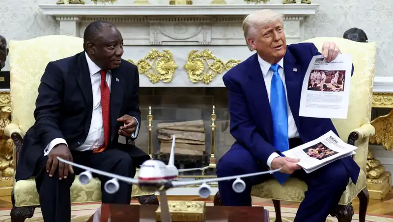 Trump’tan Şok Açıklama: “Güney Afrika'da Beyazlara Soykırım Var" İddiası