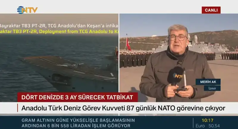 Anadolu Türk Deniz Görev Kuvveti, NATO Görevine 87 Gün İçin Yola Çıkıyor