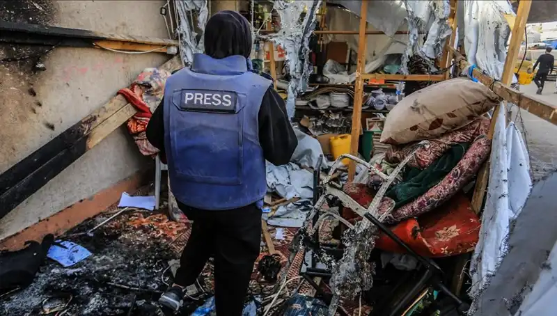 İsrail Ordu Sözcüsü'nden Şok Açıklama: Gazetecilerin Çadırı Hedef Alındı!