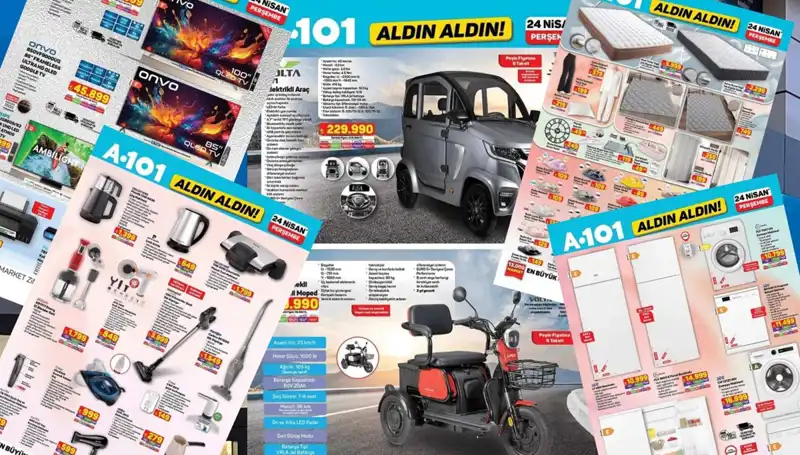 A101’de Alışveriş Keyfi: Yeniliklerle Dolu 24 Nisan Aktüel Kataloğu!