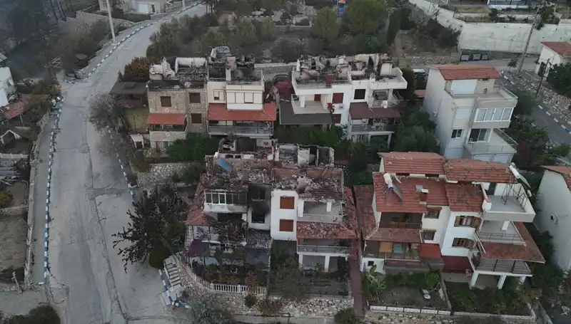 Orman Yangınlarının Felaketi: Evler Küller İçinde Kaldı