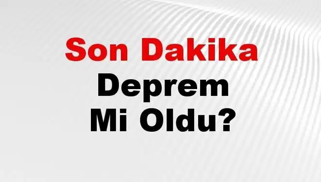 Malatya'da Son Dakika Deprem: Kandilli ve AFAD Verileri Ne Diyor?