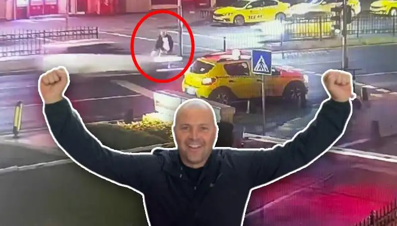 Yeni Görüntülerde Rangers Taraftarının Trafik Kazası Anı Gözler Önüne Serildi