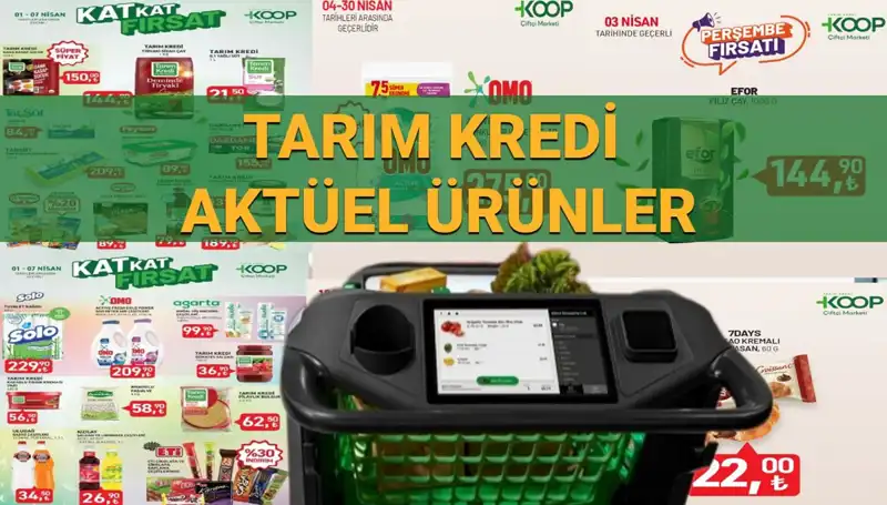 Nisan Ayı İndirimleri: Tarım Kredi Kooperatifi Marketleri'nde Kaçırılmayacak Fırsatlar